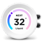 【NZXT 優惠】NZXT Kraken Elite 240 RGB WHITE 白色 with LCD Display 240mm Liquid CPU Cooler RL-KR24E-W1