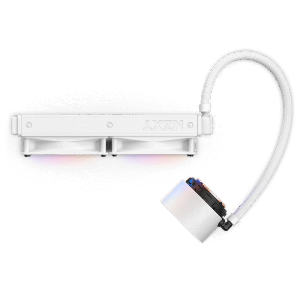 【NZXT 優惠】NZXT Kraken Elite 240 RGB WHITE 白色 with LCD Display 240mm Liquid CPU Cooler RL-KR24E-W1