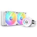 【NZXT 優惠】NZXT Kraken Elite 240 RGB WHITE 白色 with LCD Display 240mm Liquid CPU Cooler RL-KR24E-W1