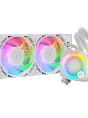 EKWB EK-Nucleus AIO CR240 Lux D-RGB WHITE 白色 240mm Liquid CPU Cooler 3831109897843