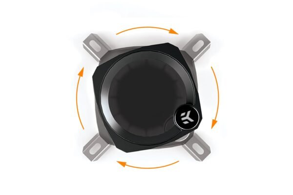 EKWB EK-Nucleus AIO CR360 Lux Dark 360mm Liquid CPU Cooler 3831109900178