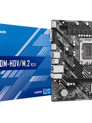 ASRock H610M-HDV/M.2-R2.0 DDR4,LGA 1700 mATX Motherboard