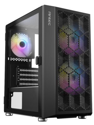 ANTEC NX200M Black 黑色 RGB Tempered Glass MATX Case AN-CA-NX200M-RGB-TG