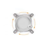 EKWB EK-Nucleus AIO CR240 Lux D-RGB WHITE 白色 240mm Liquid CPU Cooler 3831109897843
