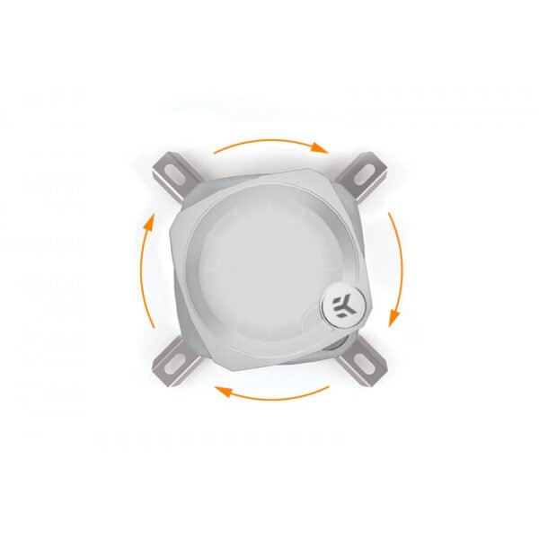 EKWB EK-Nucleus AIO CR240 Lux D-RGB WHITE 白色 240mm Liquid CPU Cooler 3831109897843